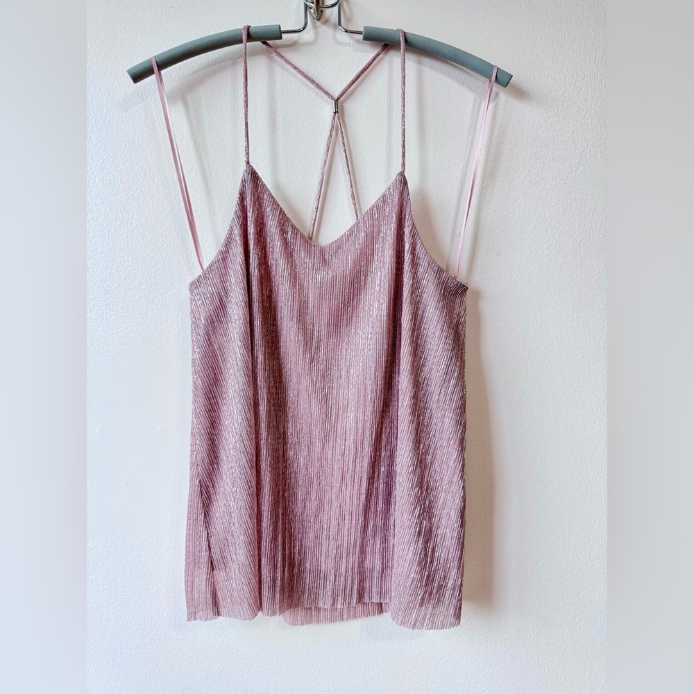 Express Shimmering Pink Camisole